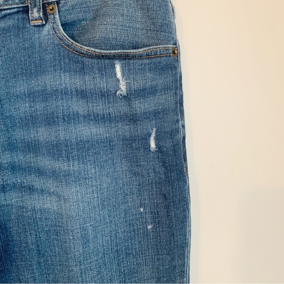 SOLD! J Crew Mens 33 X 32 The Driggs Slim Fit Flex Denim Jeans Medium Wash - Picture 3 of 11